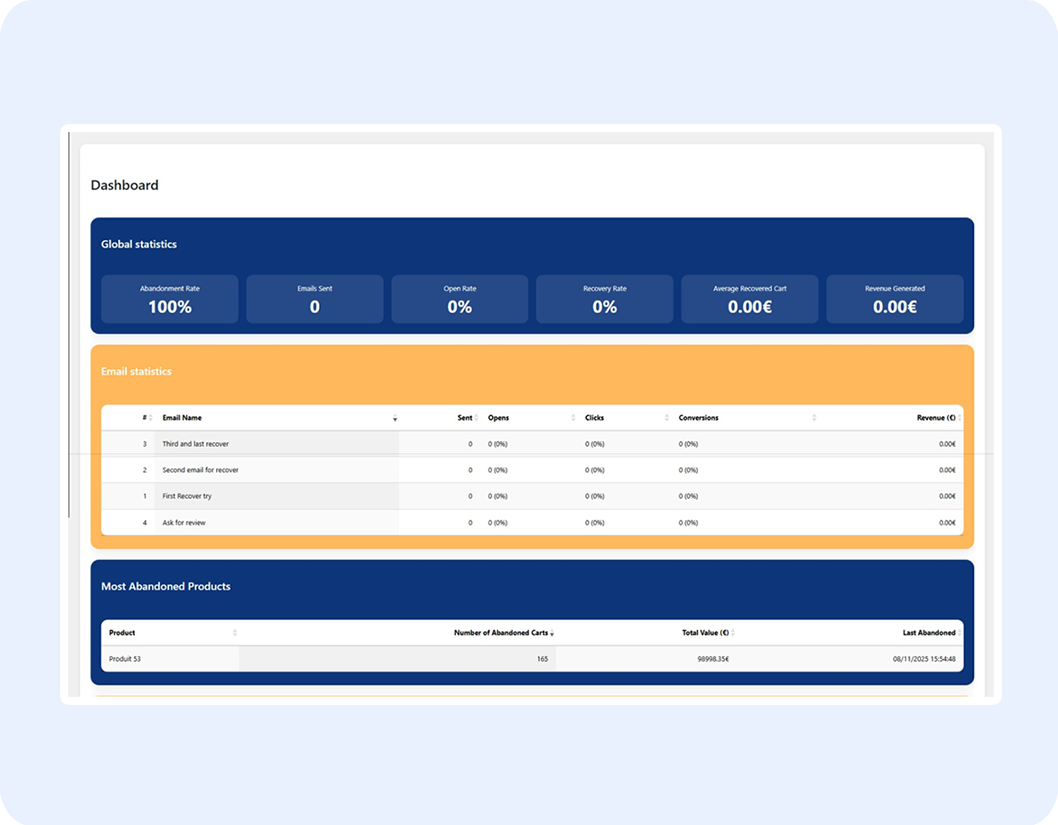 Collecte et Tracking avancé